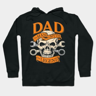 Mechanic Daddy Legend Fathers Day Hoodie